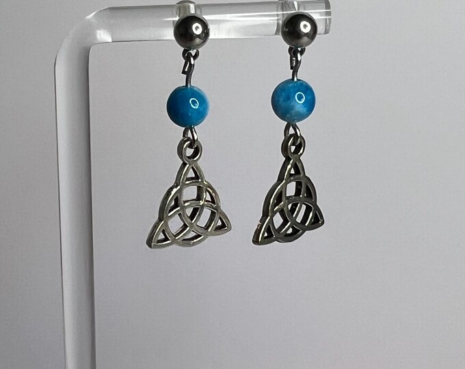 Celtic Earrings, CsCuriosityCupboard