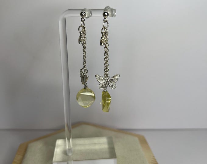 Citrine Earrings, CsCuriosityCupboard