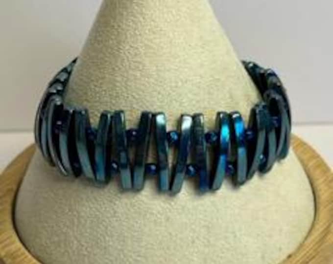 The Aura Blue Hematite Bracelet
