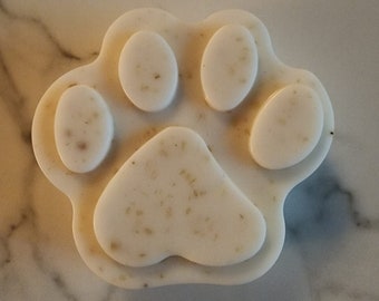 Dog Soaps, Paw Soap, Safe for Pup, Gifts for animal lovers, Soap decoration, Paw print, Fur safe, For pup and their humans, Paw Print Soaps