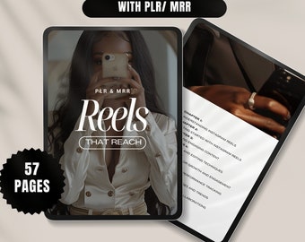 Instagram Reels Growth Guide: Done-For-You Digital Product (MRR)