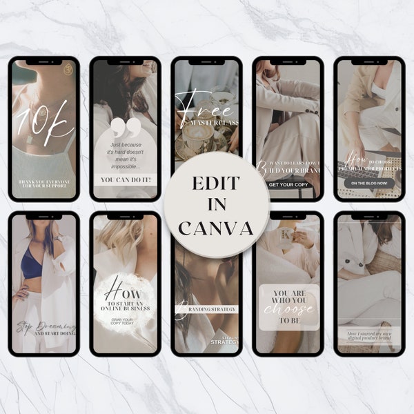 Faceless Content For Instagram| Social Media Kit | Faceless Instagram| Done For You| Story Templates | Small Business