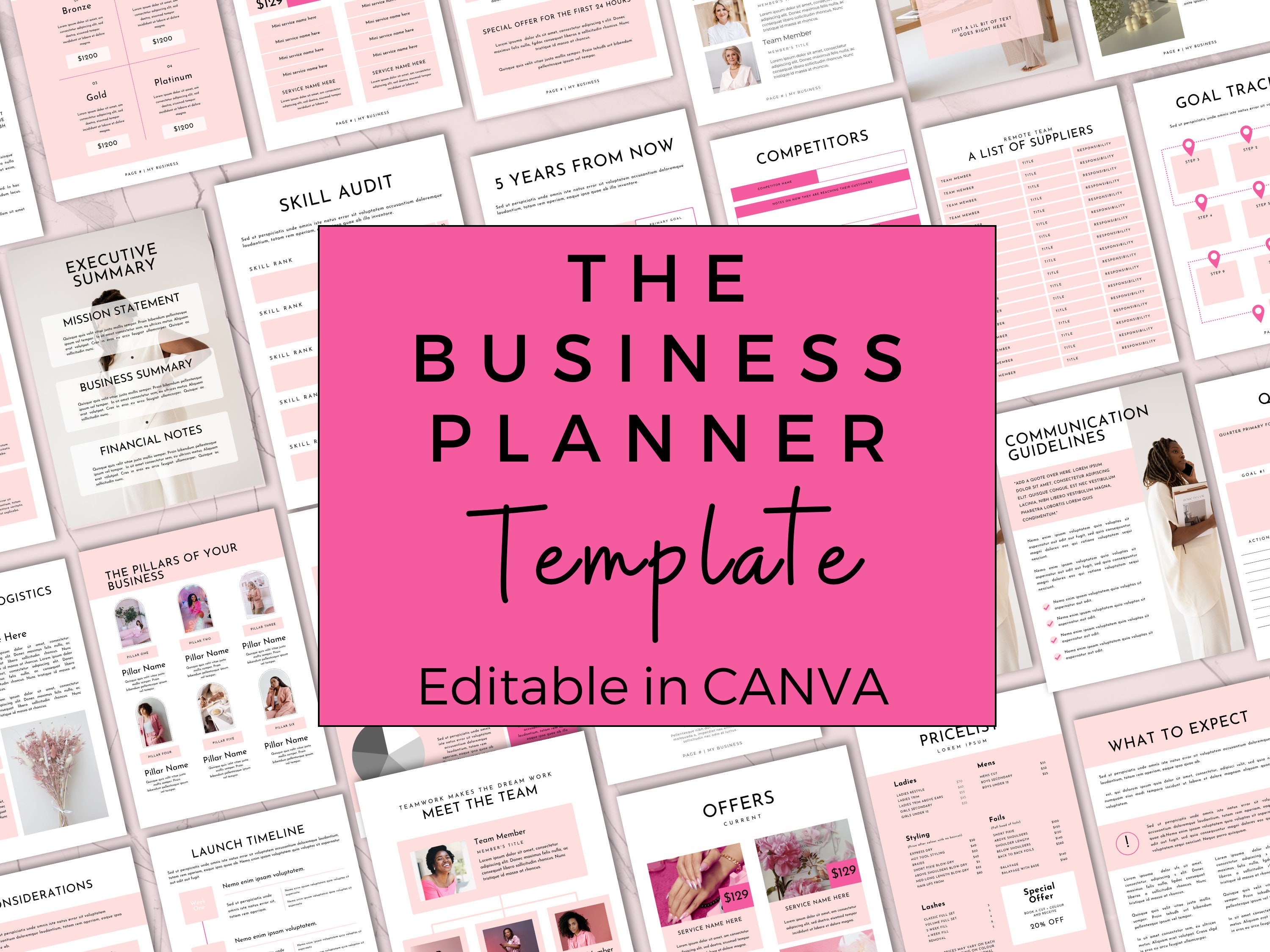 Business Planner Editable Business Plan Small Business Plan Template business-planner-editable-business-plan-small-business-plan-template