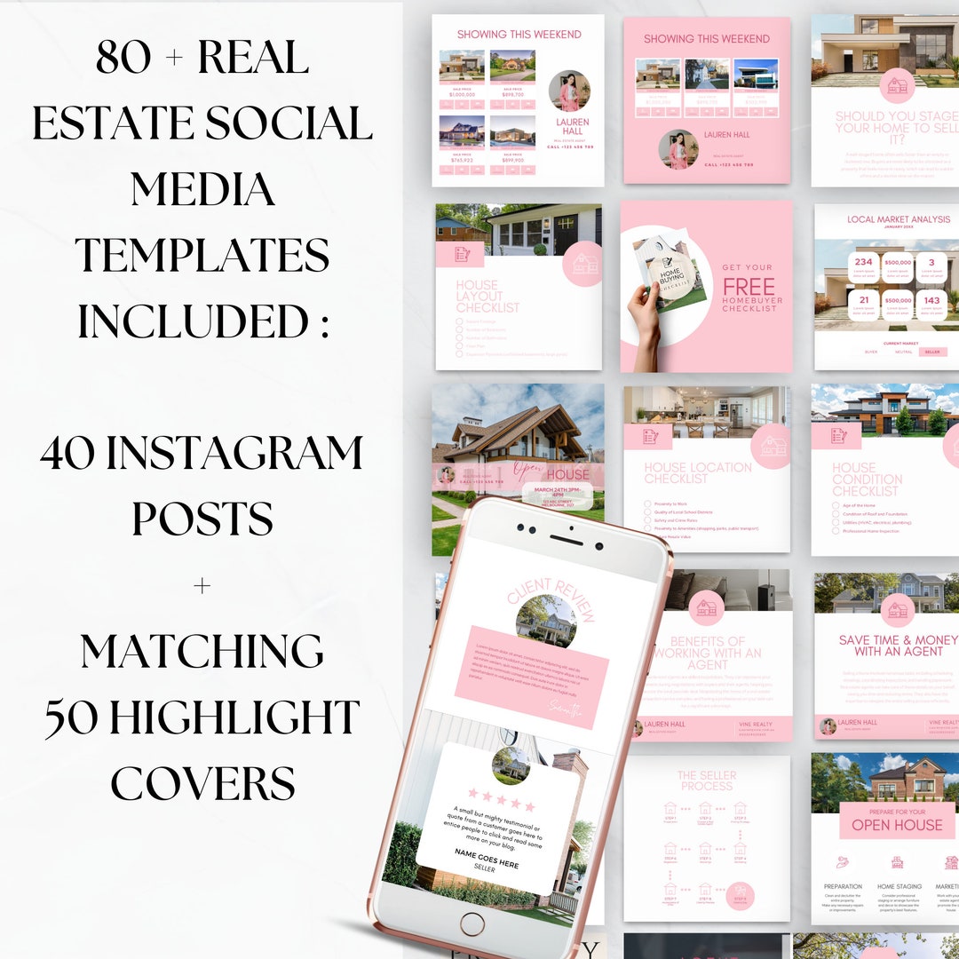 Realtor Instagram Posts | Real Estate Marketing | Realtor Marketing ...