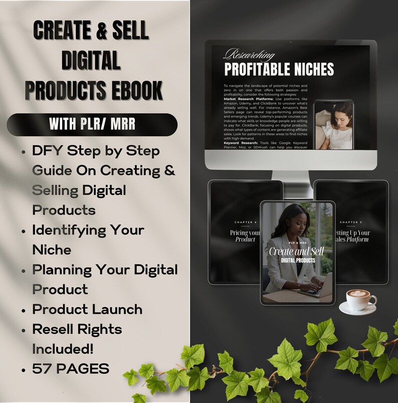 How to Create and Sell Digital Products Ebook | Master Resell Rights ...