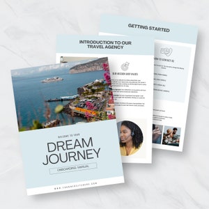 Travel Agent New Client | Travel Agent Template | New Client Template | Travel Agency Business Template |Travel Advisor RS3