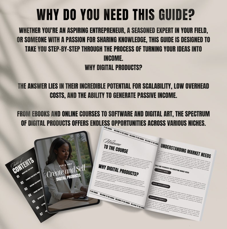 How to Create and Sell Digital Products Ebook | Master Resell Rights ...