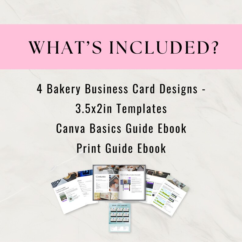 Home bakery business cards bakery business card template3 5 x 2