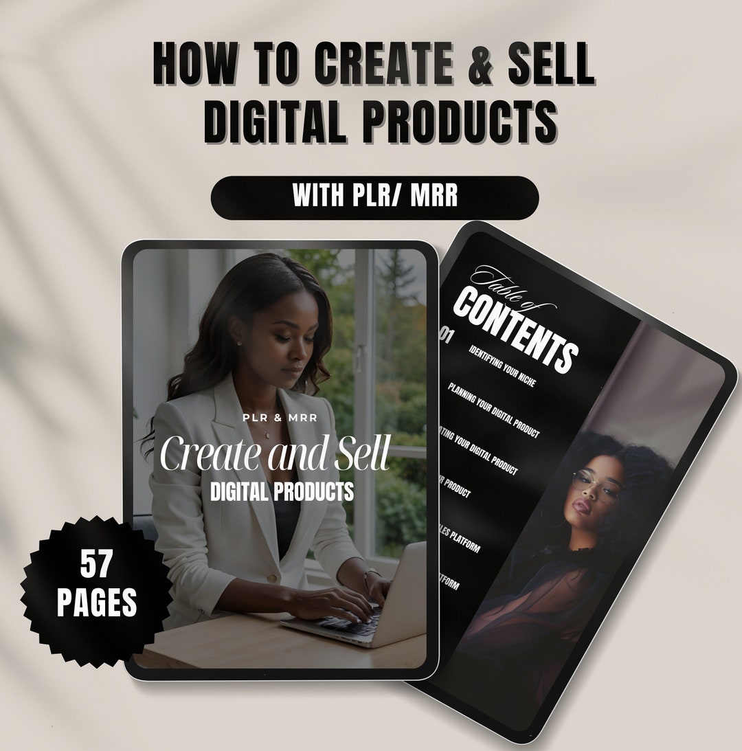 How to Create and Sell Digital Products Ebook | Master Resell Rights ...