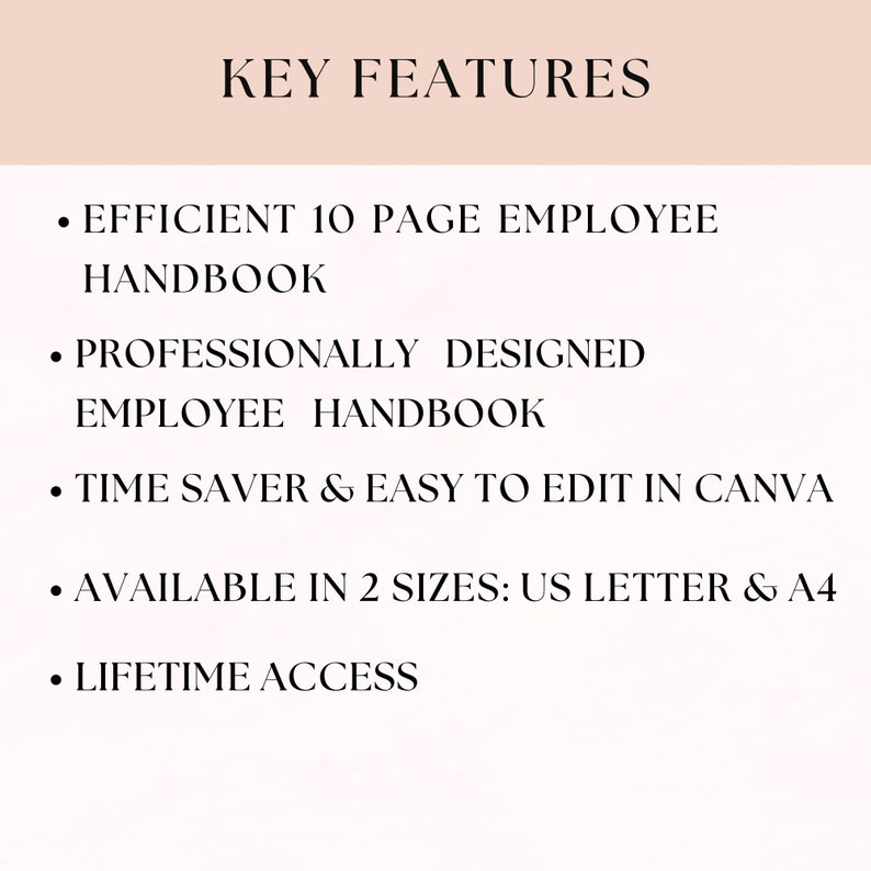 Employee Handbook Template for Small Businesses Small Business ...