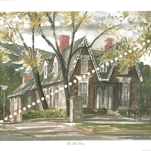 Kentucky Bibb House Water Color Print