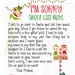 Forgot to Move Elf Letter, Elf Didn't Move Letter, Christmas Elf, Elf ...