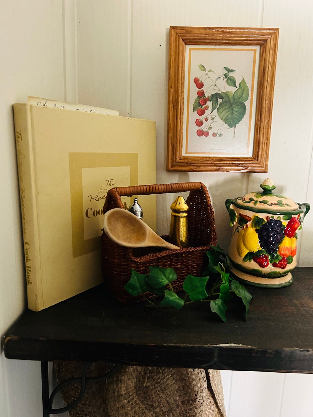 Vintage Kitchen Fruit Decor Collection Etsy