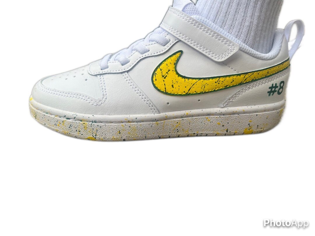 kyrie paint splatter shoes
