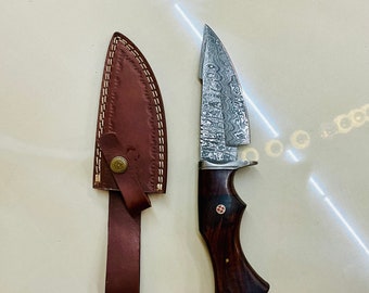 Damascus Steel Pocket knife, Hand forged Knife, Every Day Carry Knife , Damascus Knives, Gift For Him, Handmade Knife for Men