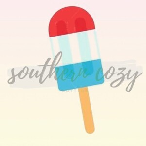 Popsicle / Summer / Fourth of July / Cookie Cutter / STL File / Digital Download / cookie cutter size 3.75in
