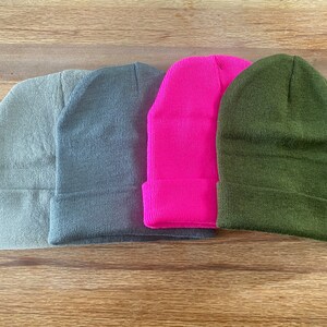 Tinfoil Hat, winter toque, knit beanie image 10