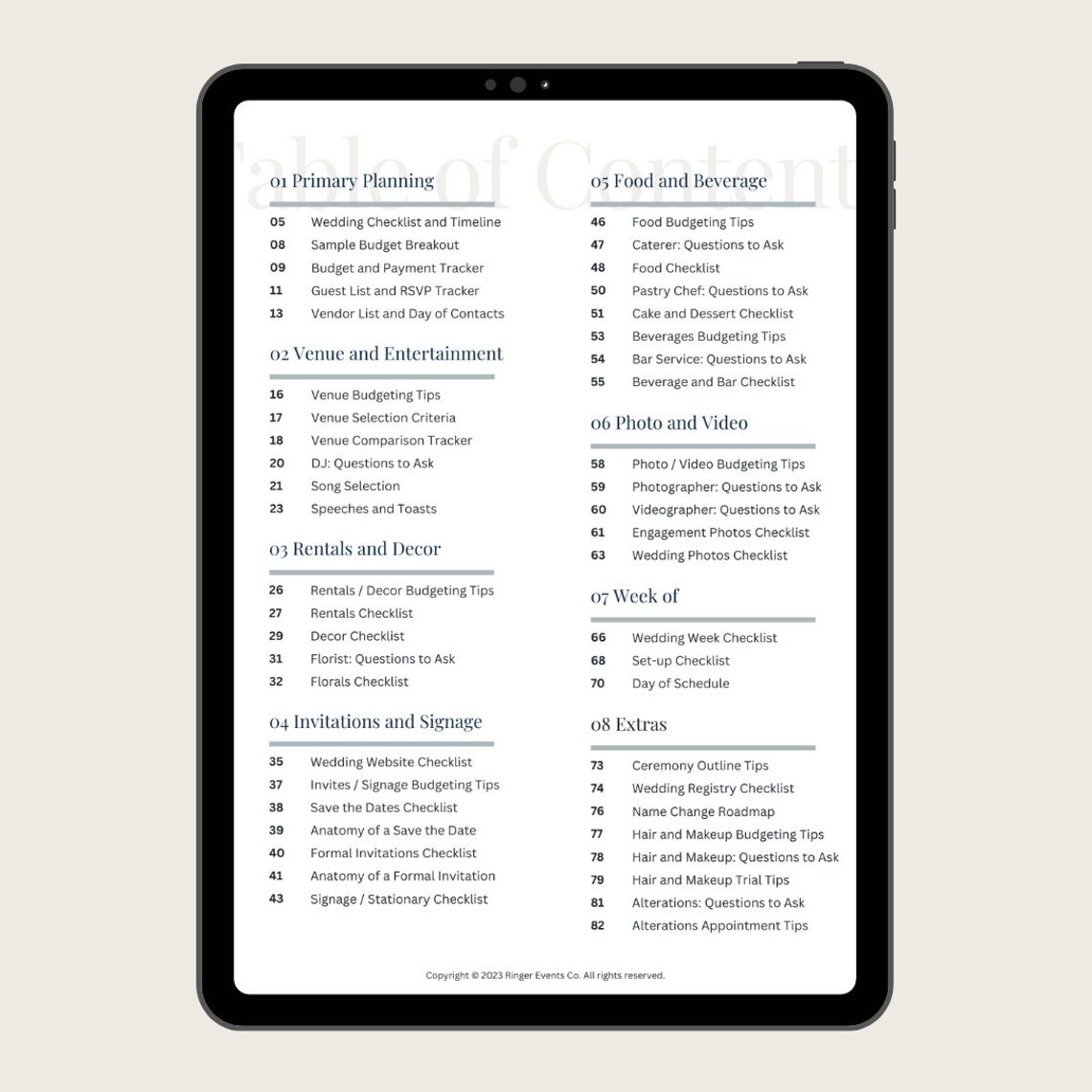 75+ Page Wedding Planning Guide, Wedding Planner, Wedding Planning ...