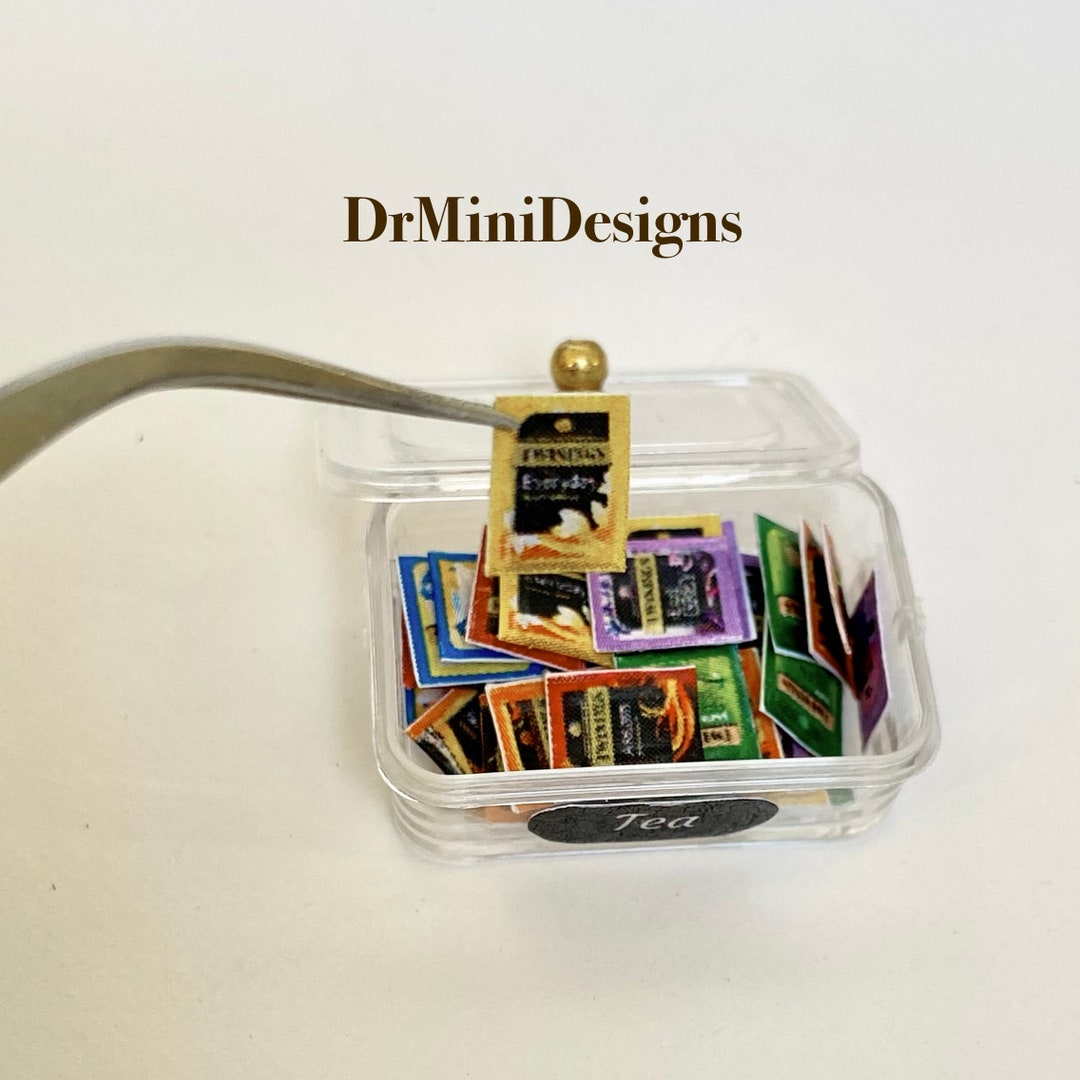 Ready Made Miniature Tea/coffee Bags in 1/12 - Etsy