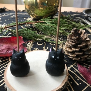 Unique Cat Incense Holder  Brass Desk Ornament – COPPERTIST.WU