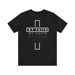By Faith Shirt, Jesus shirt, Christian shirt, religious, faith, hope, positive vibes, Christ, God, gift, holiday, present