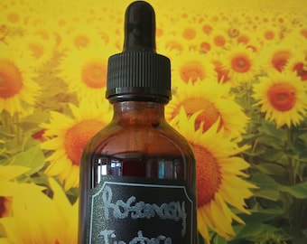 Rosemary Tincture | Herbal Brain & Memory Support | Focus, Clarity, Circulation | Organic Rosemary Extract