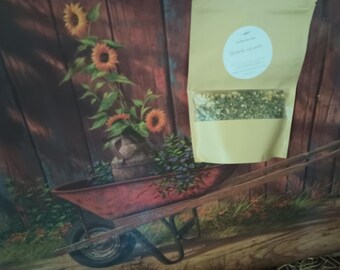 Headache and Nerve Support Herbal Tea* Calming Tension Soothing Blend -Small Batch