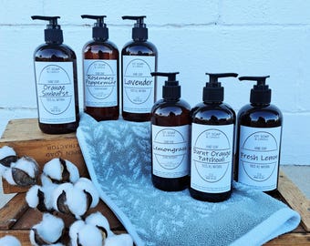 NEW SCENTS Natural Liquid Hand Soap 12oz