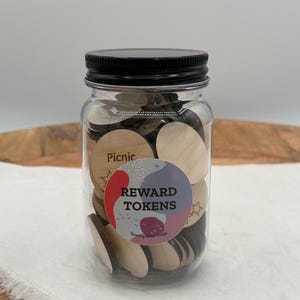 Child Reward System Behavior Management Token Chart Motivation Tool Parenting Incentive Classroom Positive Reinforcement Candy Alternative