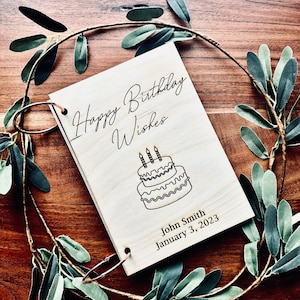 Carpeta de tarjetas de cumpleaños, expositor de tarjetas de recuerdo, tarjetero de madera para tarjetas de felicitación, recuerdo de tarjetas, organizador de tarjetas, almacenamiento de tarjetas, tarjetero de madera
