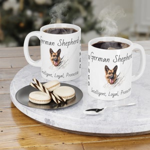 German Shepherd Mugs, German Shepherd Lovers, Dogs, Dog Mugs, Love of Dogs, Pet Lover, Pet Lover Coffee Cup, Pet Lover Mugs, German Shepherd