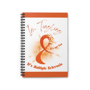 Multiple Sclerosis Spiral Notebook, Health Care Journal, Multiple Sclerosis Symptom Tracker, MS Notebook, Multiple Sclerosis Log, MS Journal