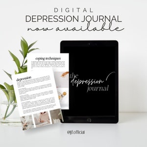 Depression Planner / Mental Health Journal
