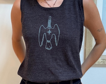 Grey Duck Sweater Tank