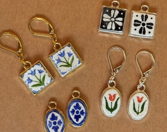 NEW! Handmade Ceramic Earrings