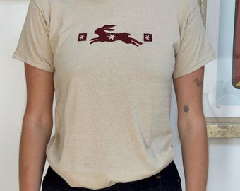 SIZE S-XL - Red Bunny Baby Tee