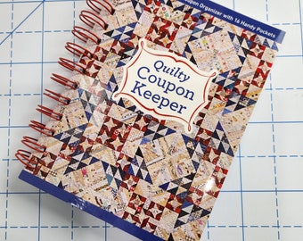 Bonnie K. Hunter's Coupon Organizer with 16 Handy Pockets