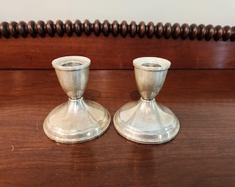 Fisher Sterling Silver Weighted Candelabra - Etsy