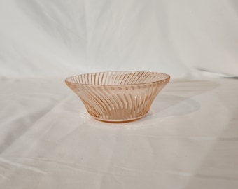 Vintage Pink Depression "Diana" by Federal Glass Company Bowl