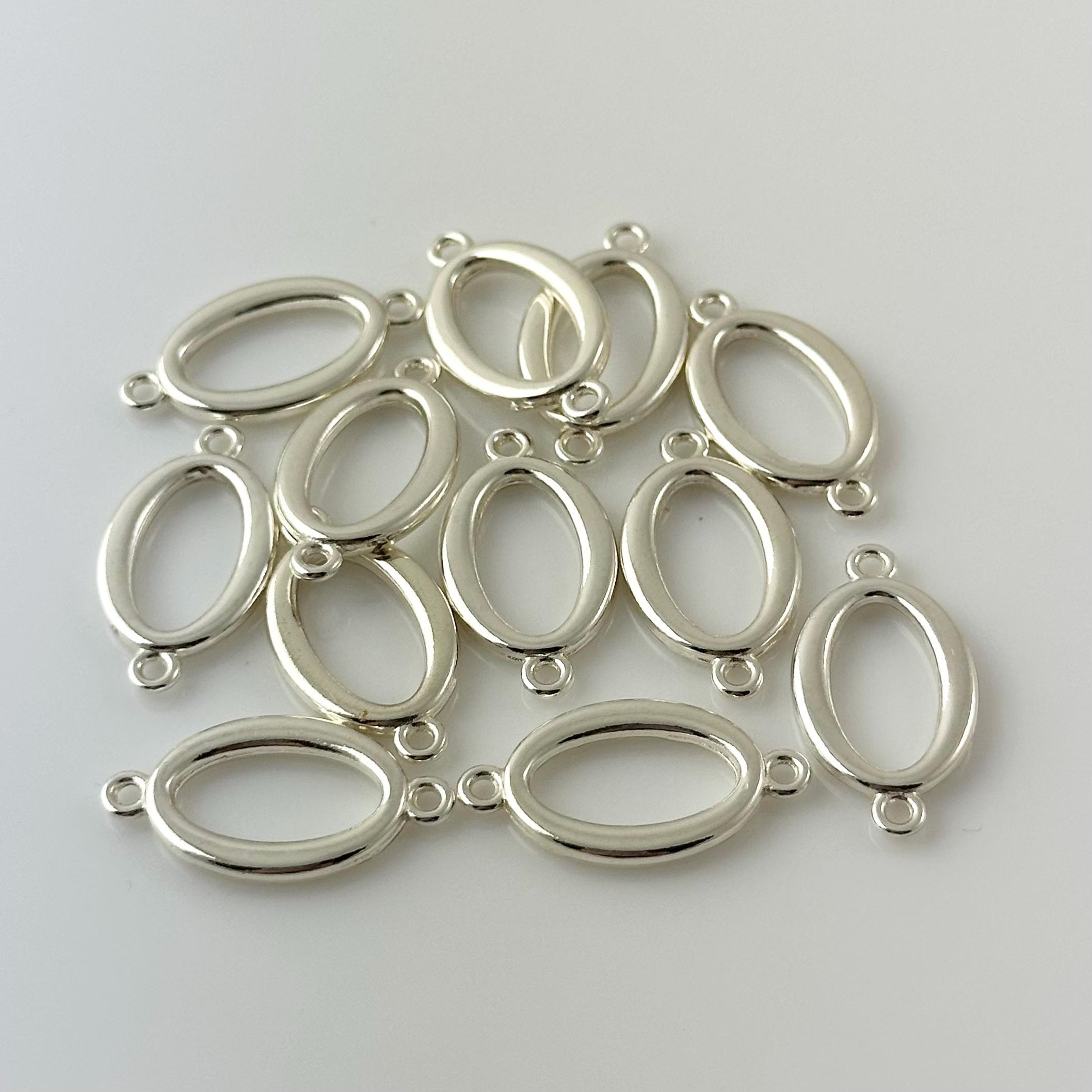 Toggle, Fancy Flower Oval 26x24mm Toggle, Fancy Flower Oval 26x24mm