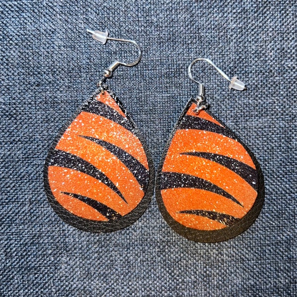 Bengals earrings