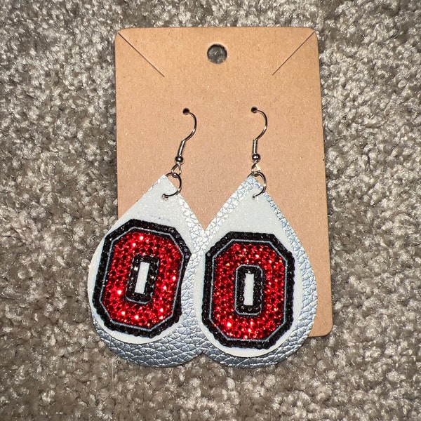 Ohio State Earrings - Etsy
