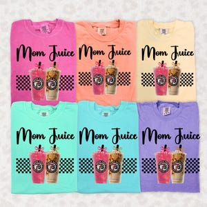Mom Juice PNG, 7 Brew Coffee PNG, Digital Download, Trendy Mom Life Coffee Lover Png, Iced Coffee Vibes, Checkered 7 Brew PNG, Coffee Mom