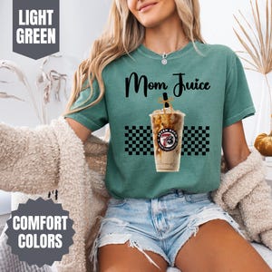 Mom Juice PNG, 7 Brew Coffee PNG, Digital Download, Trendy Mom Life Coffee Lover Png, Iced Coffee Vibes, Checkered 7 Brew PNG, Coffee Mom