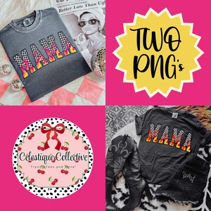 mama checker flame png, retro mama png, mother's day png, mama fire png, retro mama sublimation and DTF, preppy alpha, summer, trendy shirt
