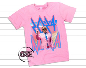 Trump MAGA pink peace png