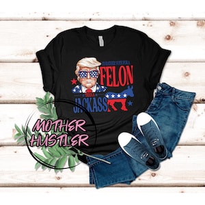 TRUMP, prefiero votar por un delincuente que por un idiota png