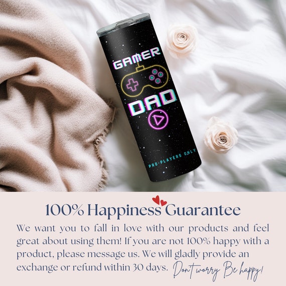 Game Mode Personalized Insulated Stainless Steel Tumblers