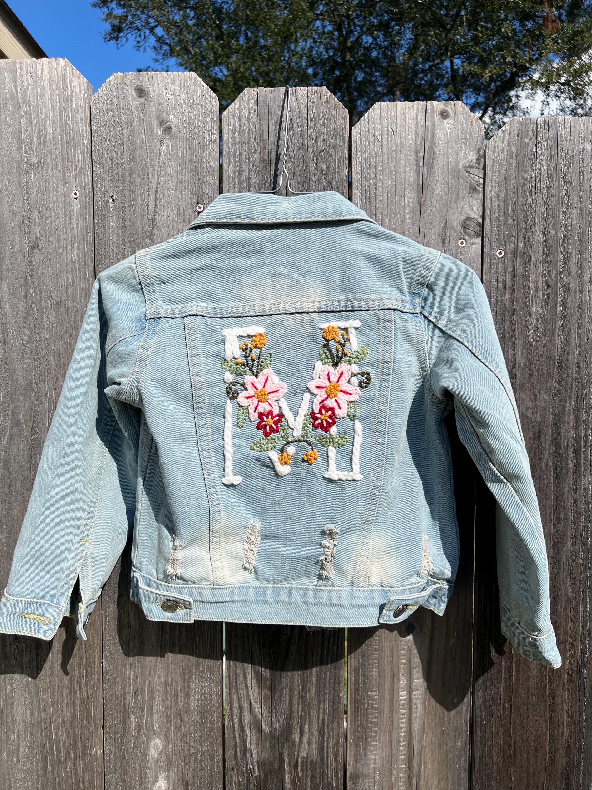 Rainey Embroidered Denim Jacket