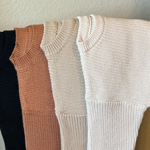 Oversized Children’s Knit Sweater